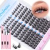 Manga Lash Clusters Kit Natural Lash Extension Kit Wispy Eyelash