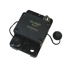 Bussmann CB181F-80 Waterproof High Amp Flush Mount Type I Circuit Breaker (80 Amp), 1 Pack