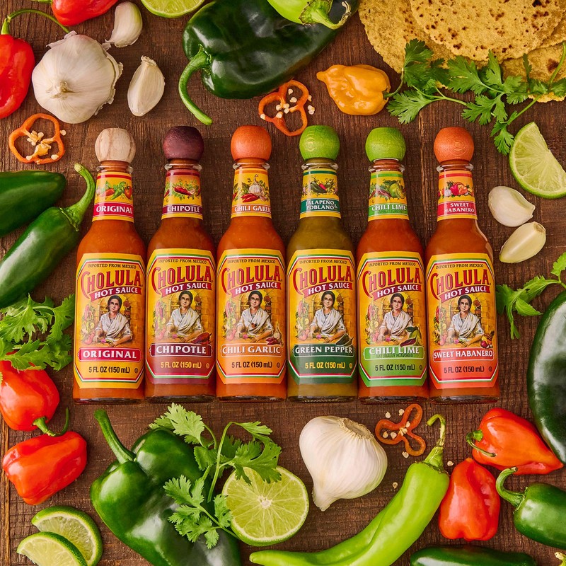 Cholula Hot Sauce Variety Pack, Product of Mexico, Gift Set