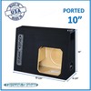 10" Single Ported Sub Box Vented Subwoofer Enclosure Regular Cab