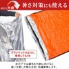 Eco Ride World Emergency Sleeping Bag, Aluminum Sheet, Low Crinkle,