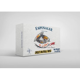 Espinaler Mussel Pate in Spicy Sauce, 90g