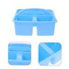 SEWACC Storage Caddy Organizer with Handle Portable Classroom Basket for