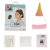 CGH Cute Girls Hairstyles! Unicorn Hair Kit with Bun Maker