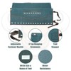 BULL TOOLS Wrench Organizer 26 Pocket Roll Up Pouch with