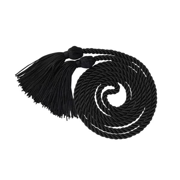 GradClassical Graduation Honor Cord 68" Black