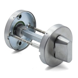 Generic APECS Toilet Rosette Fittings for Interior Doors, Bathroom, Toilet Door Lock, High Quality Stainless Steel AISI 304 Door Fittings