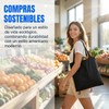 4 Bolsas Compra Reutilizables Plegables Ecológicas Lavables Ligeras