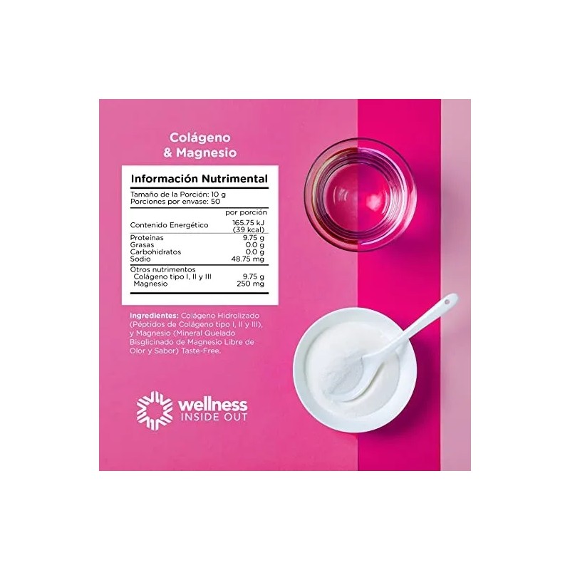 Entera Pharma Colágeno Hidrolizado + Magnesio 300g Sfn