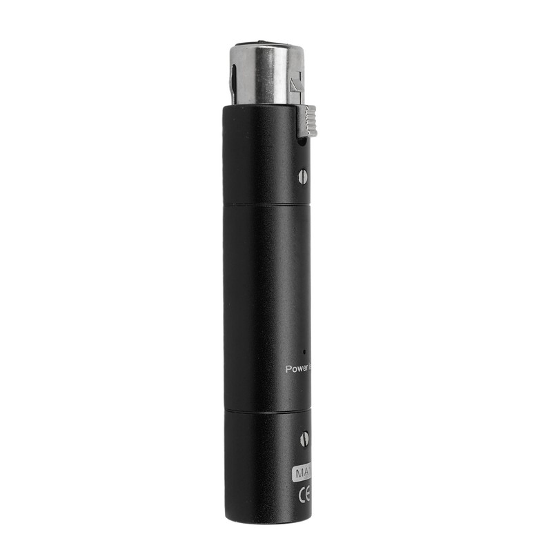Inline Microphone Preamp Lossless Amplification Dynamic Active Inline Mic Booster