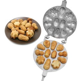 12 Cookie (assorted) Aluminum Marker assorted Russian Pastry Cookies Pastry Baking Tool/Mold/Mould Set by PetriStor