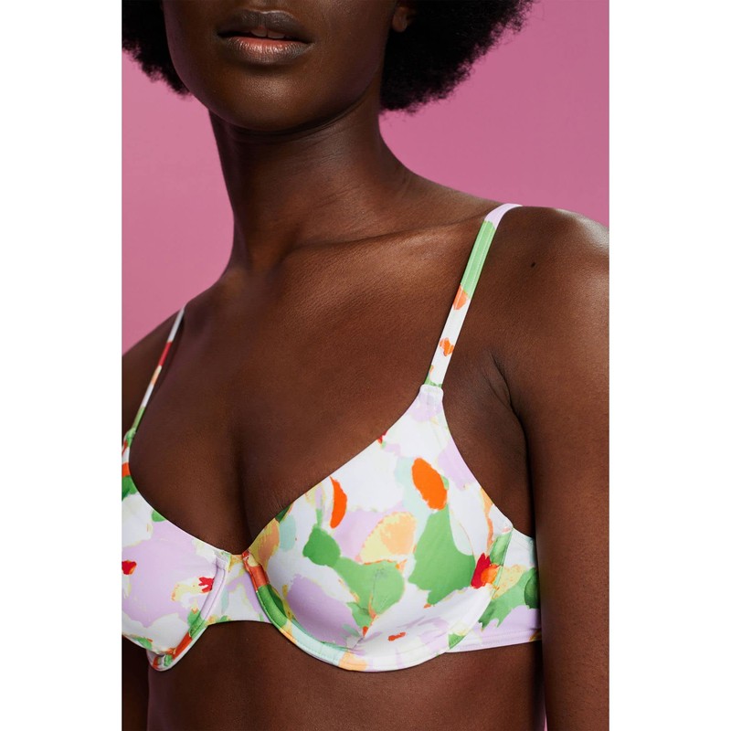 ESPRIT Women's Elia Beach Rcs Underwire Bra Bikini, Green 3