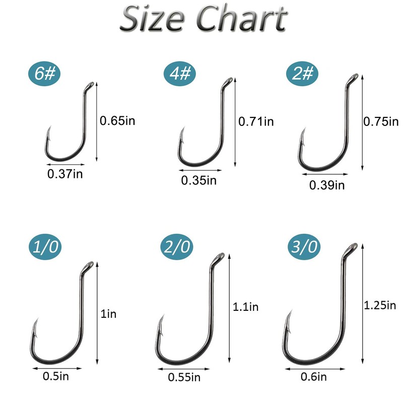 Octopus Fishing Hooks High Carbon Steel Jig Hooks Offset Sport
