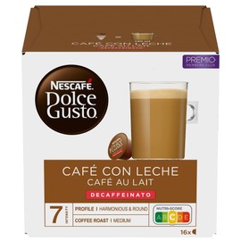 Nescafe Dolce Gusto Cafe Au Lait Decaff Pods, Pack of 16