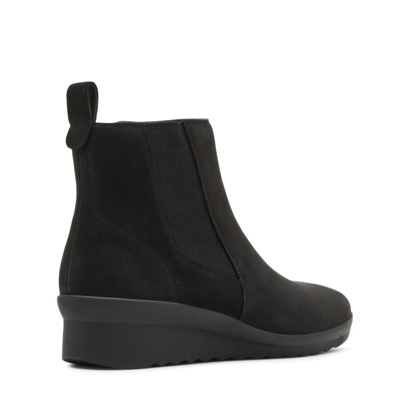 Blondo Women's Waterproof Shaya Ankle Boot, Black Nubuck, 6.5