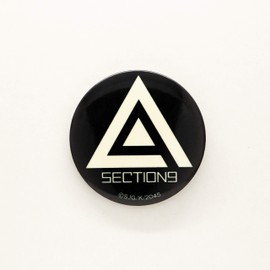 Ghost in the Shell SAC_2045 Public Security Division 9 Mark High Luminous Can Badge