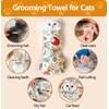 Magic Cat Wrap for Cutting Nails & Grooming, Self Adherent