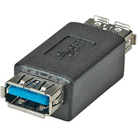 Rotronic Roline 12032991 USB 3.0 Gender Changer Type A Female to Female Black