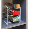 Amtido Kitchen Cupboard Wrap Storage Organiser - Holder for Cling
