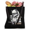 I Came for the Snacks Funny Wolf Tote Bag
