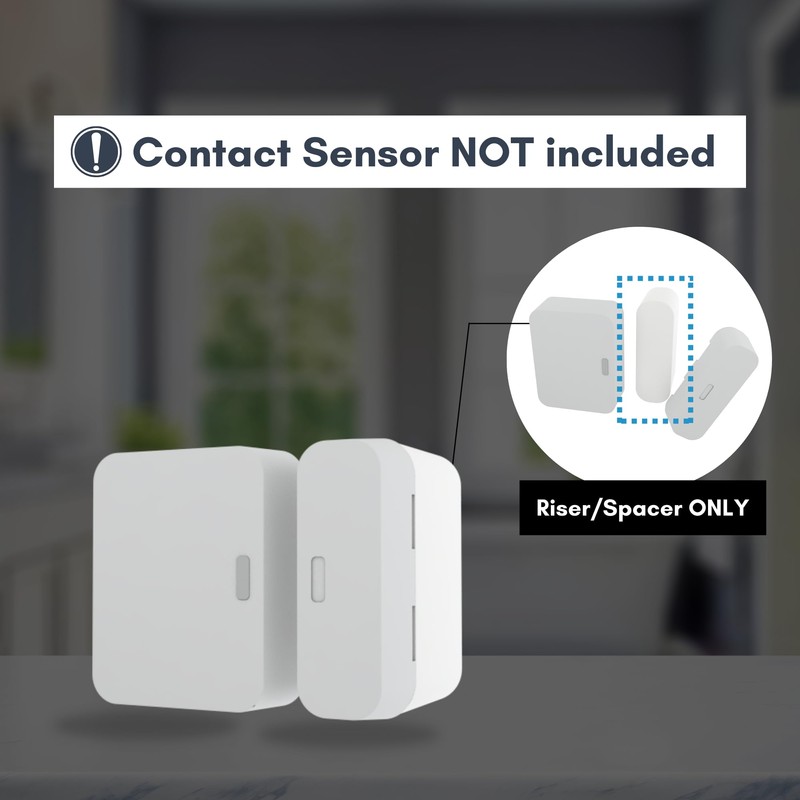 Magnet Riser Compatible with SimpliSafe | Alarm Contact Spacer with