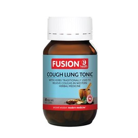 Fusion Health Cough Lung Tonic Vege Cap X 60