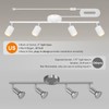 Plug in Track Lighting LED, Track Lighting Fixtures Ceiling, White