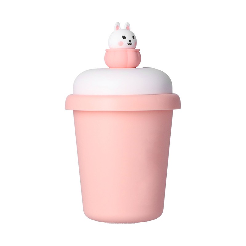 Humidifier Pink Milk Tea Cup Humidifier Small Desktop Bedroom Bedside