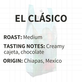 Con Todo Coffee, 100% Mexican Coffee, Medium Roast Coffee, El Clásico, Ground Coffee, 8oz