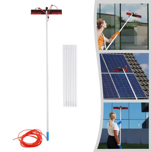 n/a Cleaning Brush Kit for Solar Panel, Window Cleaning Equipment,Wind