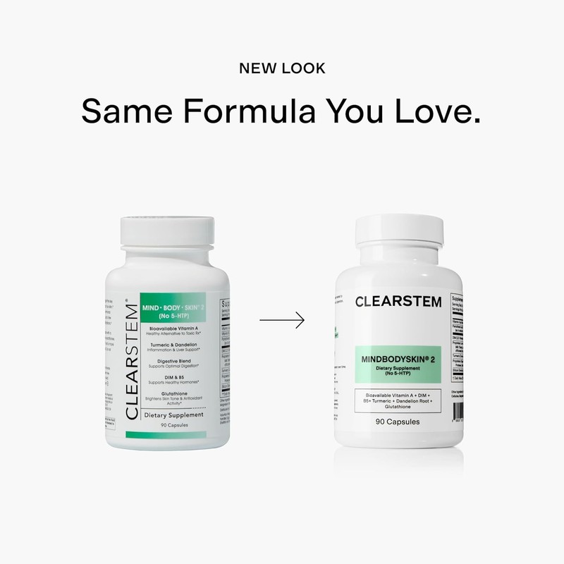 Hormone Balance Supplement with DIM Antioxidants Skin Support Capsules Gluten