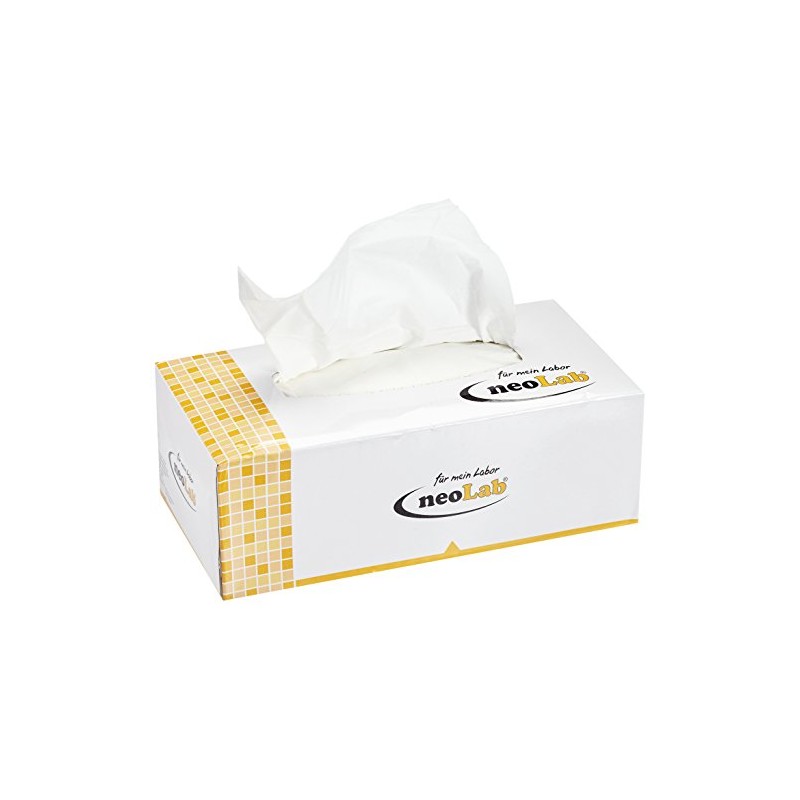 neoLab Line neoTissue White 2-Ply Cellulose Wipes 190mm x 174mm
