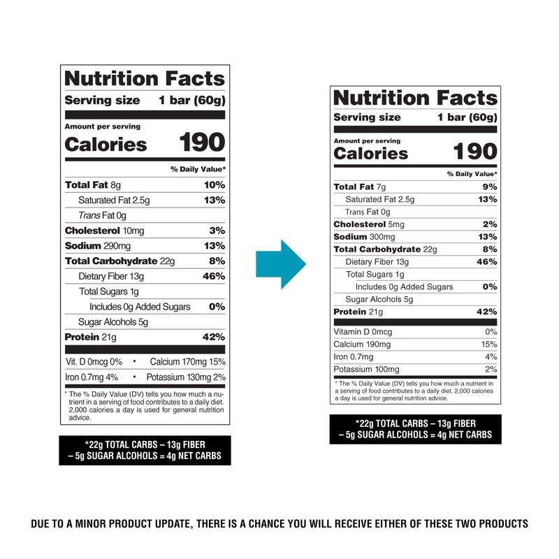 Quest Nutrition Cookies & Cream Protein Bars, 21g Protein, 4g