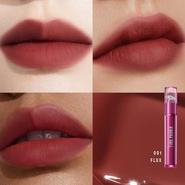 TIMEPHORIA Altera Tinte Labial Difuminador 001 Flux, Rojo Parduzco Acabado Brillante a Mate Suave, Difumina Líneas del Labio, Textura Aterciopelada Li