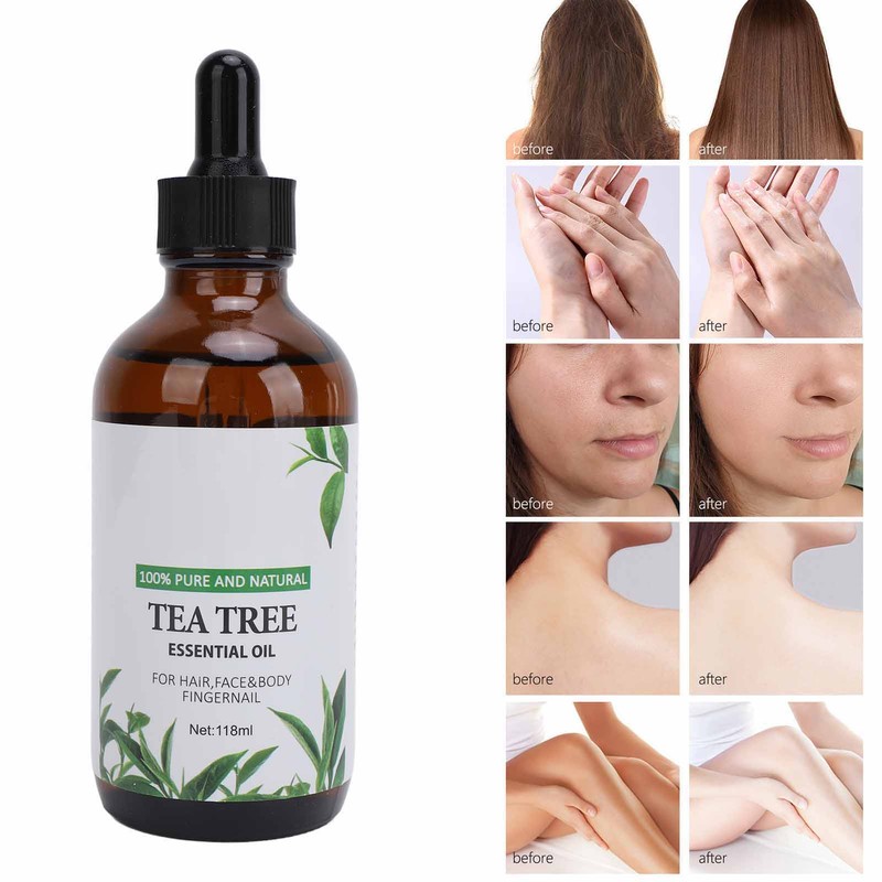 Tea Tree Essential Oil Deep Cleansing Skin Moisturizing Massage Oil