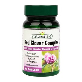 Natures Aid Red Clover Complex 60 Tablets