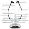 PYLE Bluetooth Wireless Amplifier, Wireless TV Listening Speakers, Amplifier Headset,