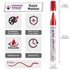 TFIVE Blue Paint Pens Permanent Markers, 24 Pcs Oil Based