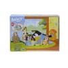 Spinmaster Bluey 5 Wood Puzzles with Wooden Storage Box.