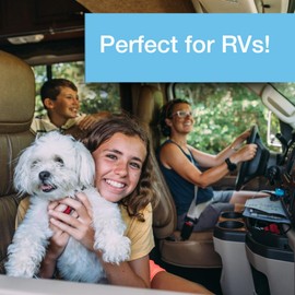 DWSS Under Sink Water Filter for RV, NSF 53 Certified Removes Microplastics, Reduces Cysts, Chlorine, Under Counter Water Filtration System for Kitchen, Bathroom