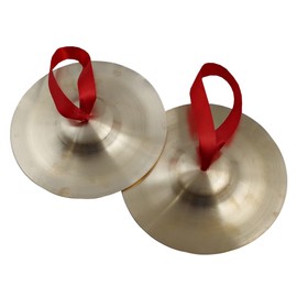 ZERONOWA Mini Cymbal Hand Cymbal Musical Instrument Rhythm for Kids (5.9 inches (15 cm)
