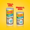 Glad White Garbage Bags - Tall 45 Litres - Made