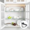 sourcing map 2Pcs Glass Shelf Bracket, Glass Shelf Holder Support