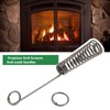 ECSiNG 2Pcs Fireplace Grid Screen Anti-scalding Handle Spring XBS-02 Suitable