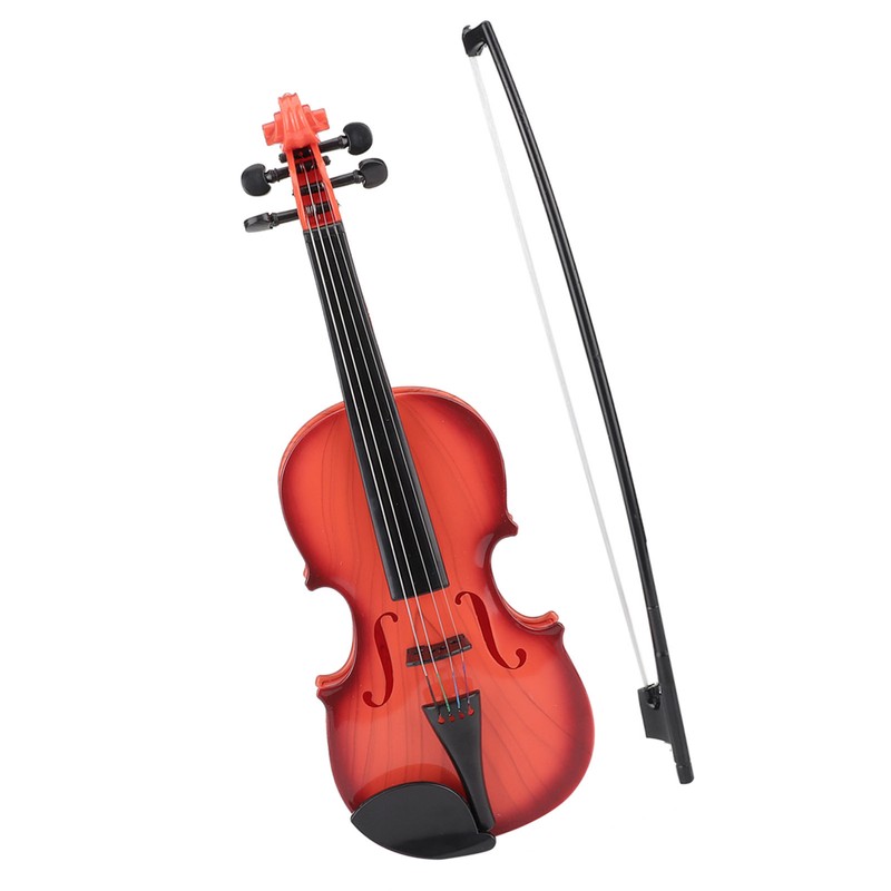 Simulated Kid Acoustic Violin Toy Adjustable String Musical Beginner Develop