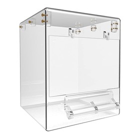 TEHAUX 1pc Box Bird Bath Tub Parakeet Cage Accessories Bird Bathtub Pool Bird Cages for Cockatiels Parrot Bath for Cage Bird Cage Bath Tub an Pet Bird Supplies Small Parrot PVC