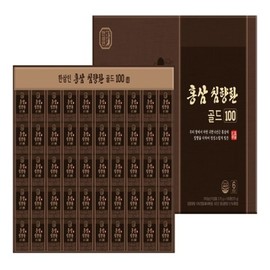 Express delivery Hansamin Hongsam Acupuncture Gold 100 shopping bags included (N4) / 한삼인 홍삼침향환골드 100쇼핑백포함 (N4)