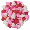 DECOPAC Valentine's Day Quins, 18oz, Fancy Sprinkles In Heart Shapes,