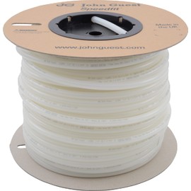 John Guest 1/2 Inch x 250 Feet LLDPE Tubing, Flexible Water Tubing for Plumbing, Natural, PE-16-GI-CCLF-N