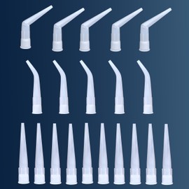 Curved caulking gun caulking nozzle|caulking extension nozzle |caulking extension nozzle caulking tool gun (white 10+5+5 pieces)